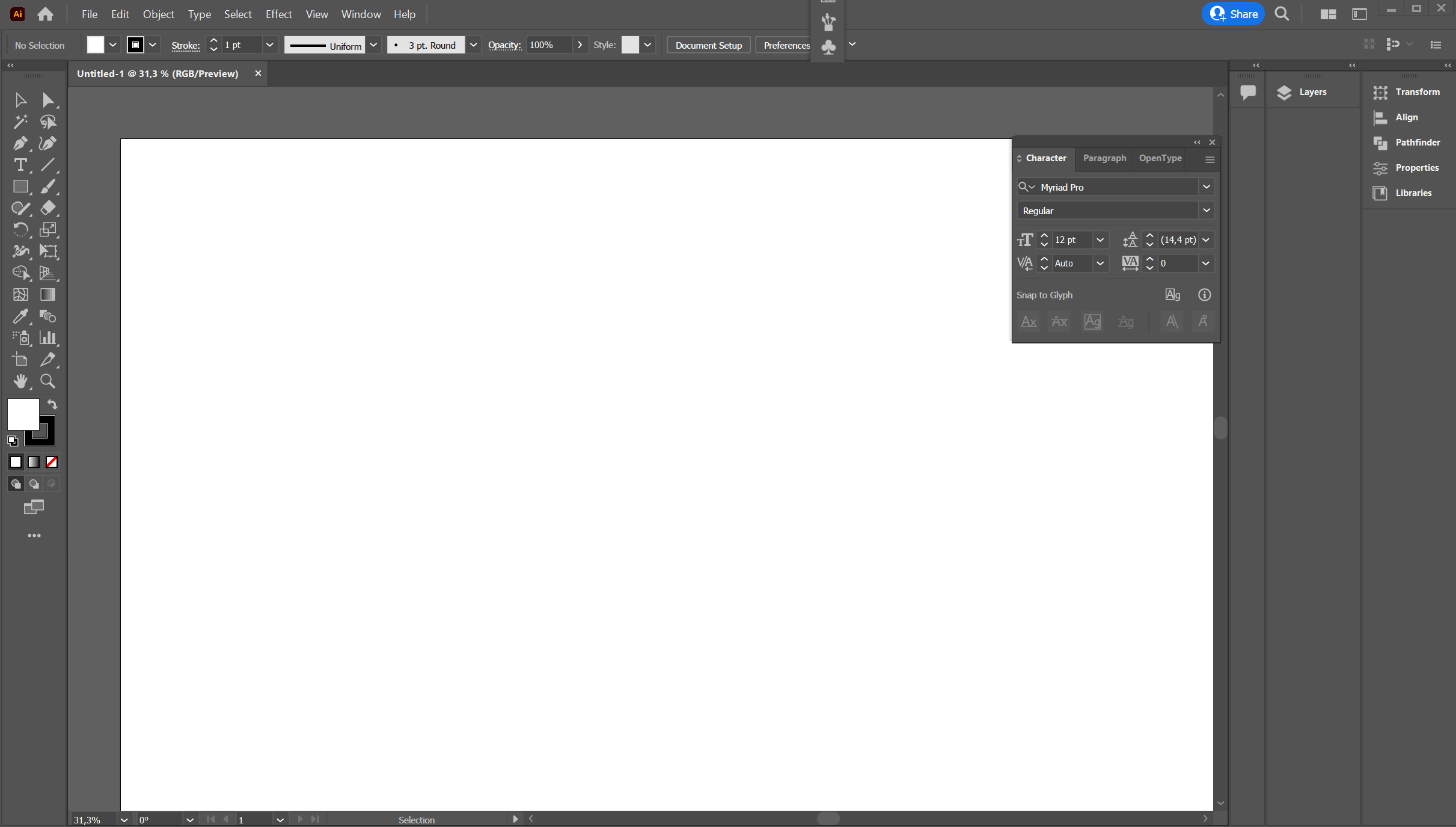 Adobe Illustrator Screenshot mediahub360