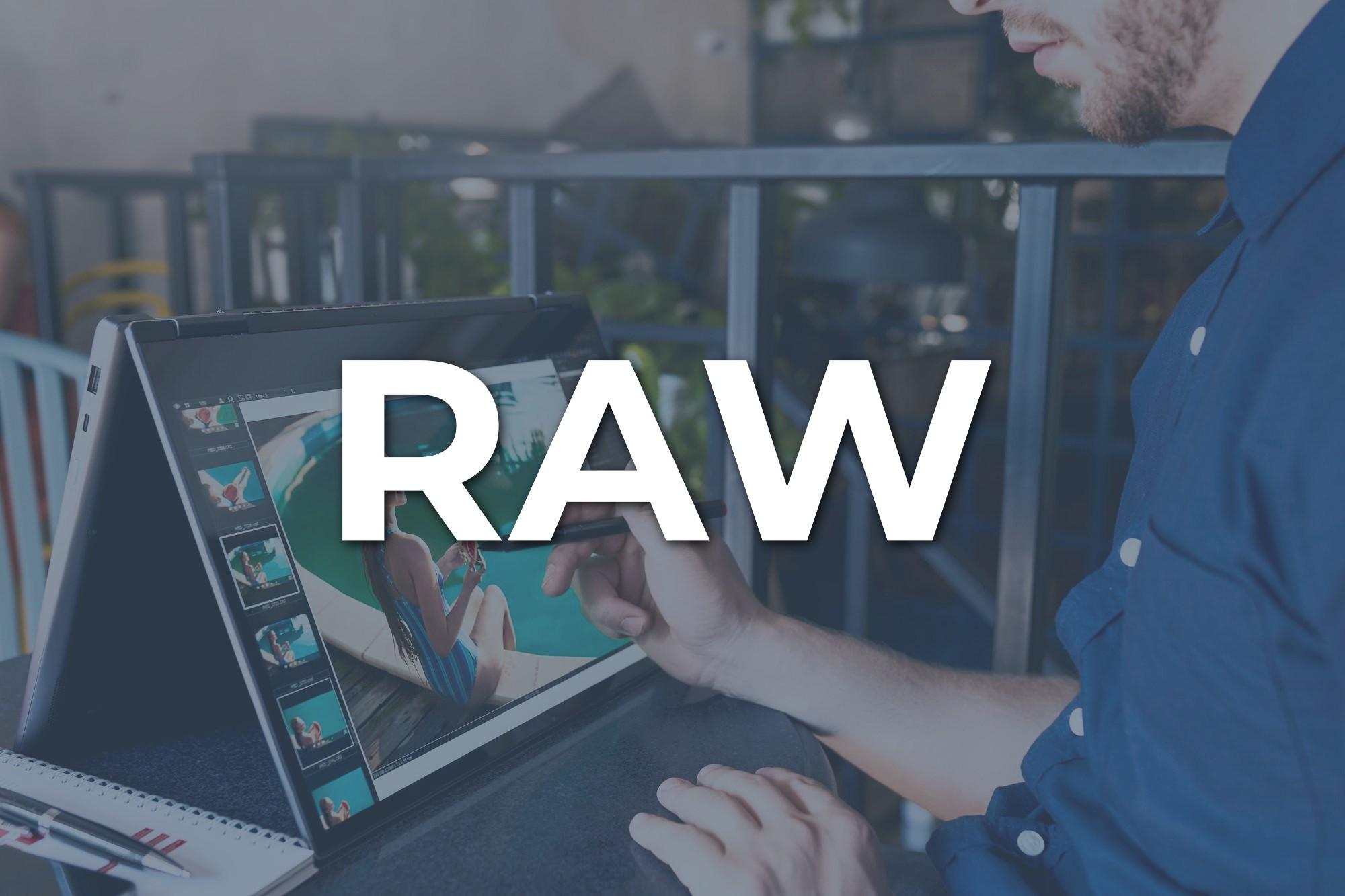 Wie kann ich RAW Dateien Bilder Fotos bearbeiten Mediahub360