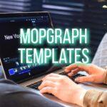 mograph templates erstellen mediahub360